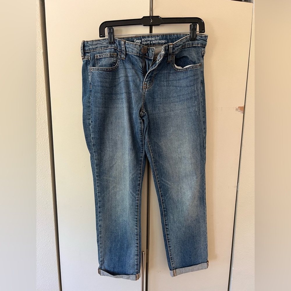 Gap boyfriend jeans cropped